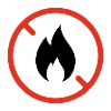 no fire icon